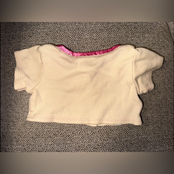 Very RARE Build A Bear Workshop Yellow & Pink Hannah Montana Shirt Hard To Find - Picture 7 of 7